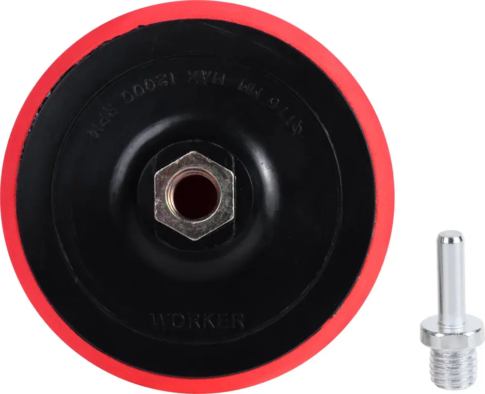 Suporte de disco de lixa para furadeira 5” - 1X25MM Worker