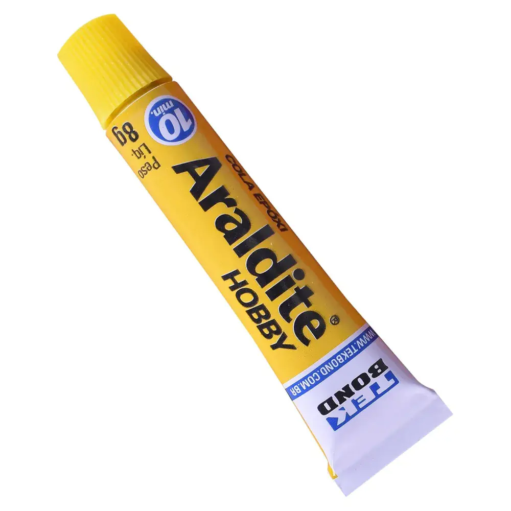 Adesivo epóxi hobby 200KGF 16G Araldite — fotografia 3