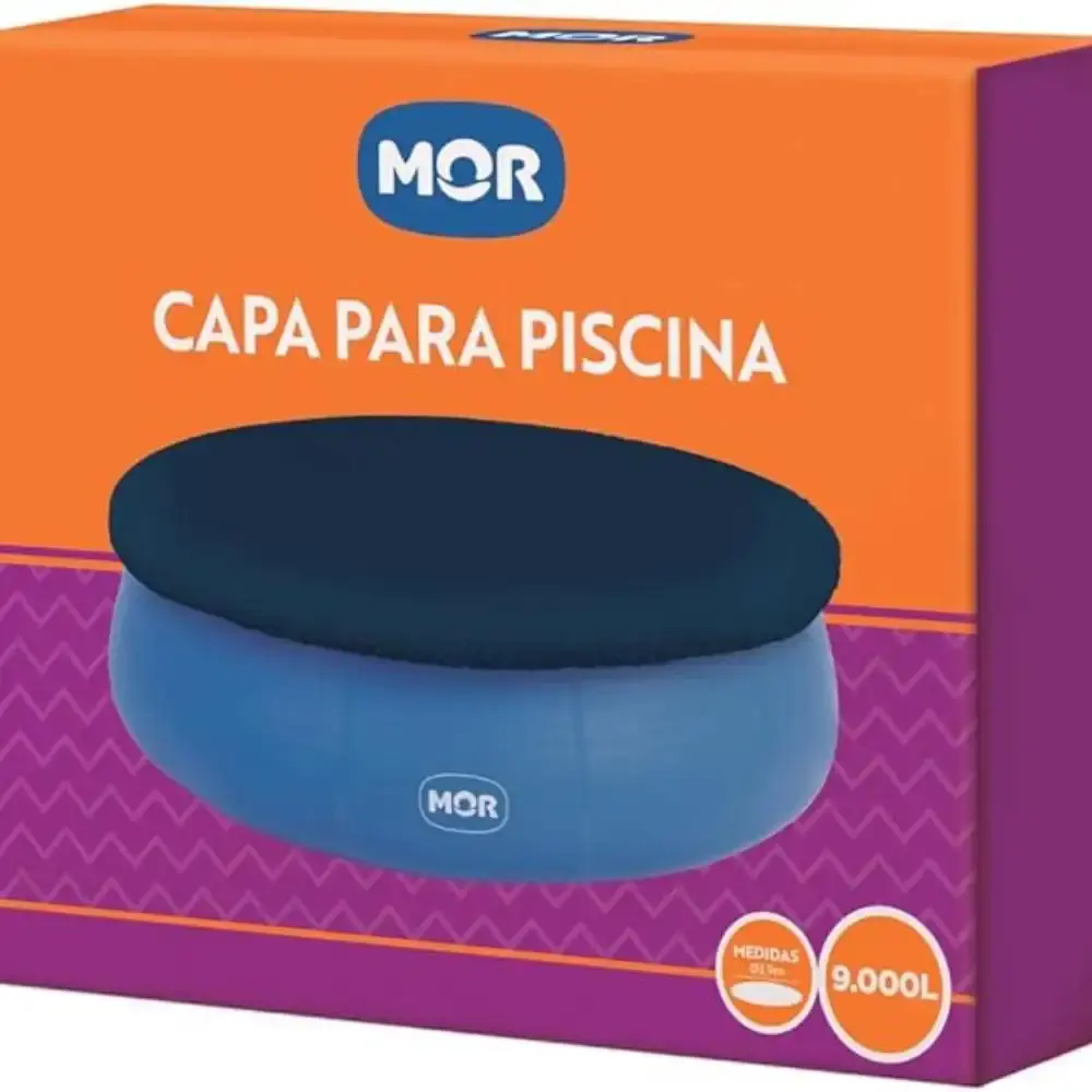 Capa para piscina inflável circular 7000L Mor — fotografia 3