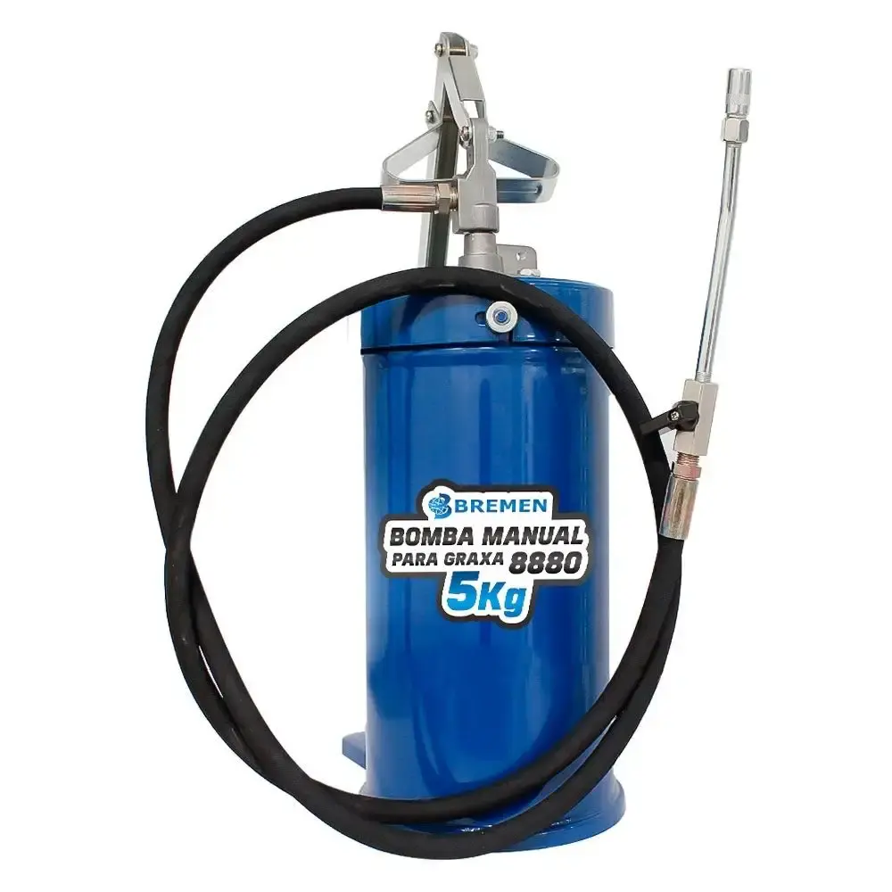 Bomba para graxa 5KG manual com disco seguidor e válvula 8880 Bremen