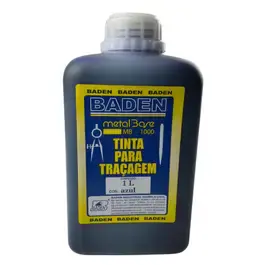 Tinta para traçagem metais 1 litro azul B1-1-27 Baden — fotografia 2