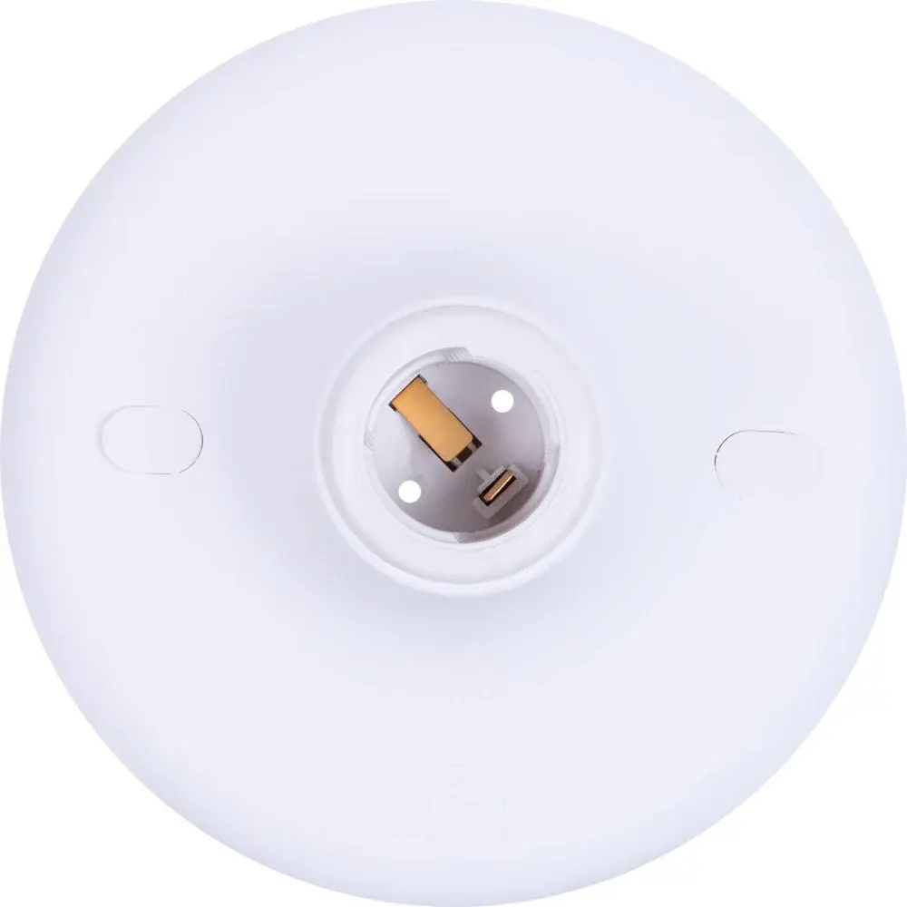 Plafonier economic nylon E27 1X60W branco Taschibra — fotografia 4