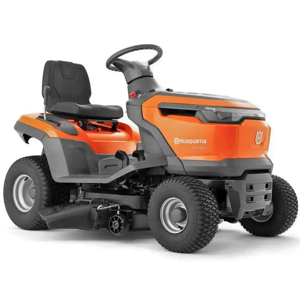 Trator cortador de grama gasolina 15 HP 4T TS 114 Husqvarna