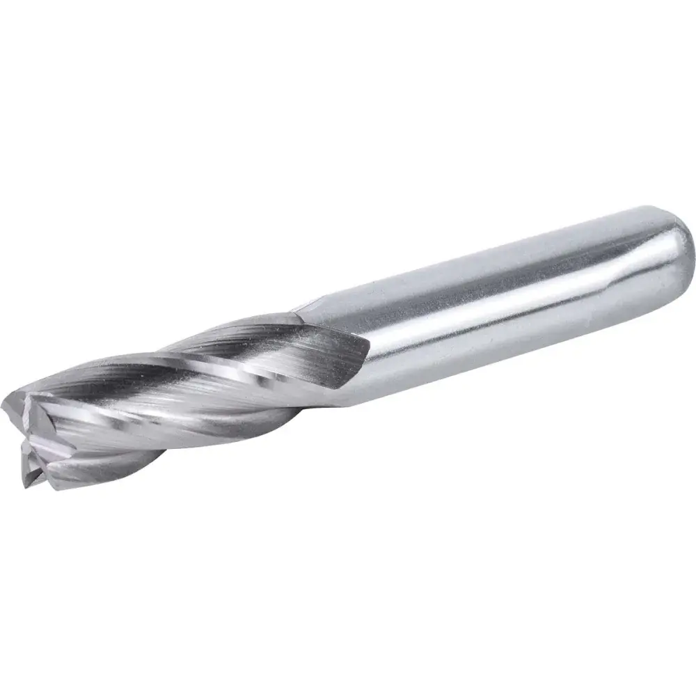 Fresa de topo reto aço rápido 1/2” haste 1/2” Worker — fotografia 2