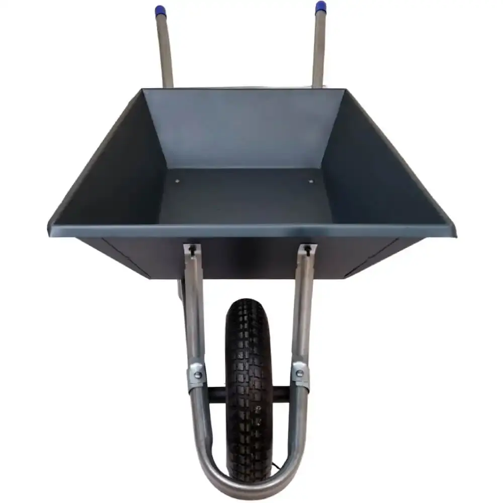 Carriola com pneu CAM 3,25 extra forte chapa 20 65 litros EV-CEF65L Evald BY metalosa — fotografia 4