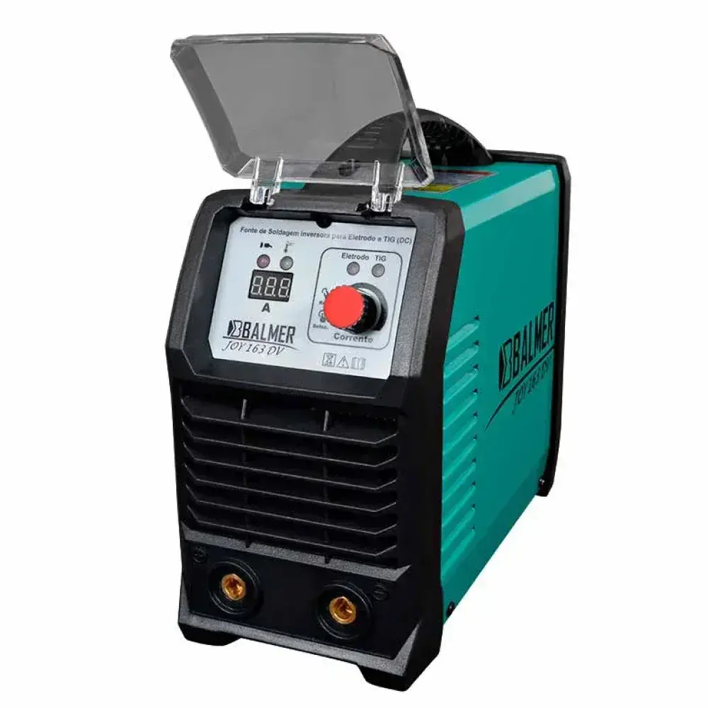 Máquina inversora joy 163 dv tig dc Balmer 160A bivolt — fotografia 4