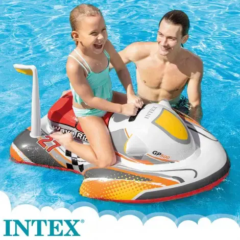Boia bote jet ski inflável infantil 5752099 Intex — fotografia 2