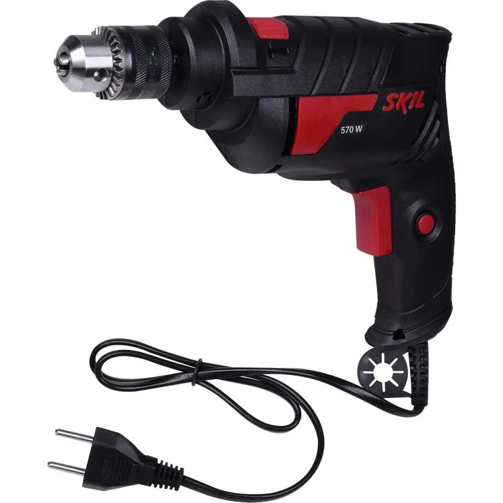 Furadeira de impacto elétrica 6600 10MM 3100RPM 570W 220V Skil — fotografia 3
