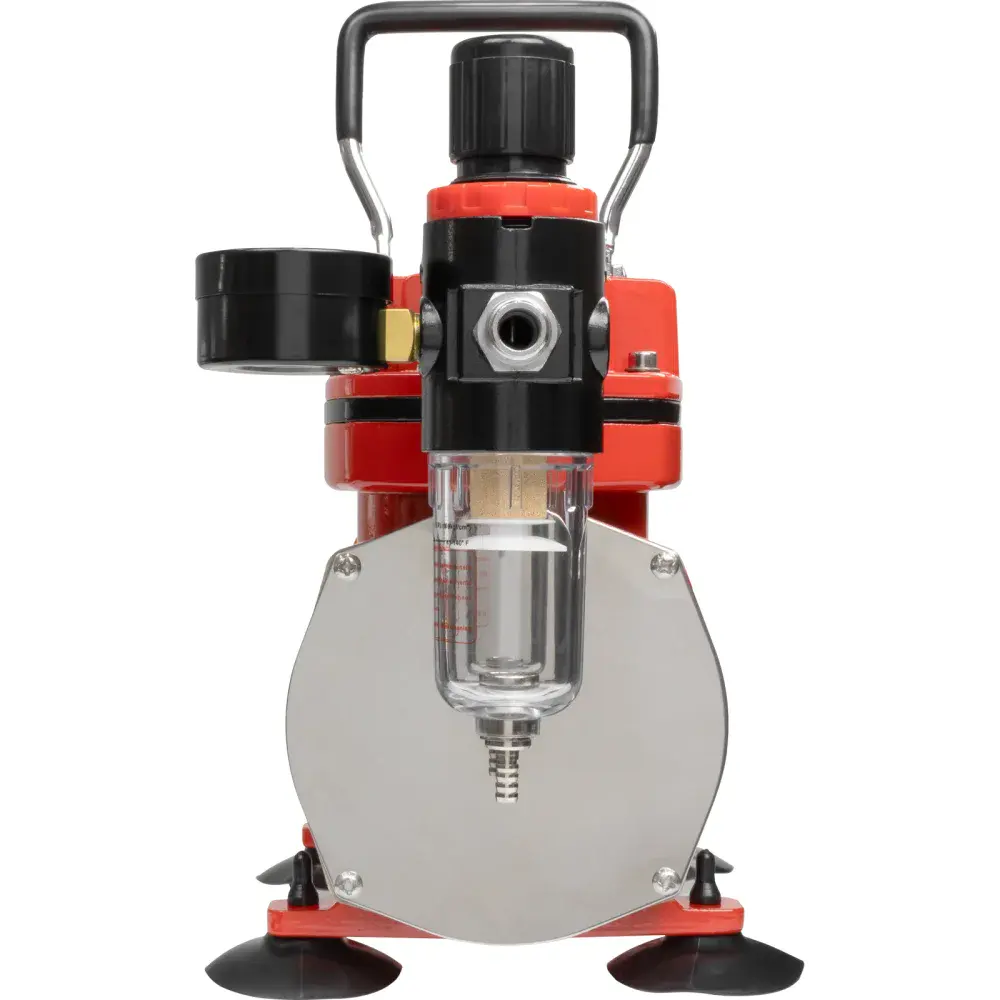 Minicompressor de ar com aerógrafo mcw 015 Worker — fotografia 8