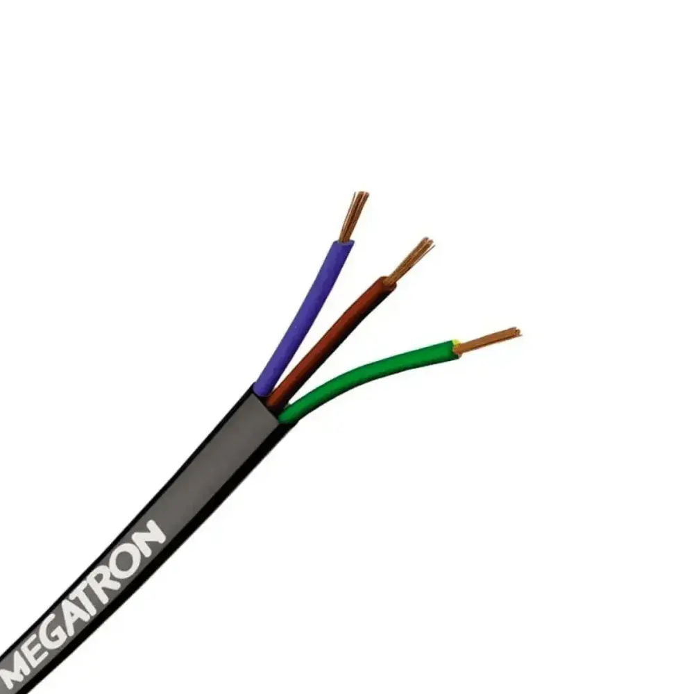 Cabo flexível pp com 3 condutores 4MM 500V 100M Megatron