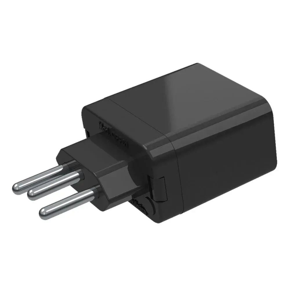 Plugue protetor 3 pinos 10A 2200W Qualitronix