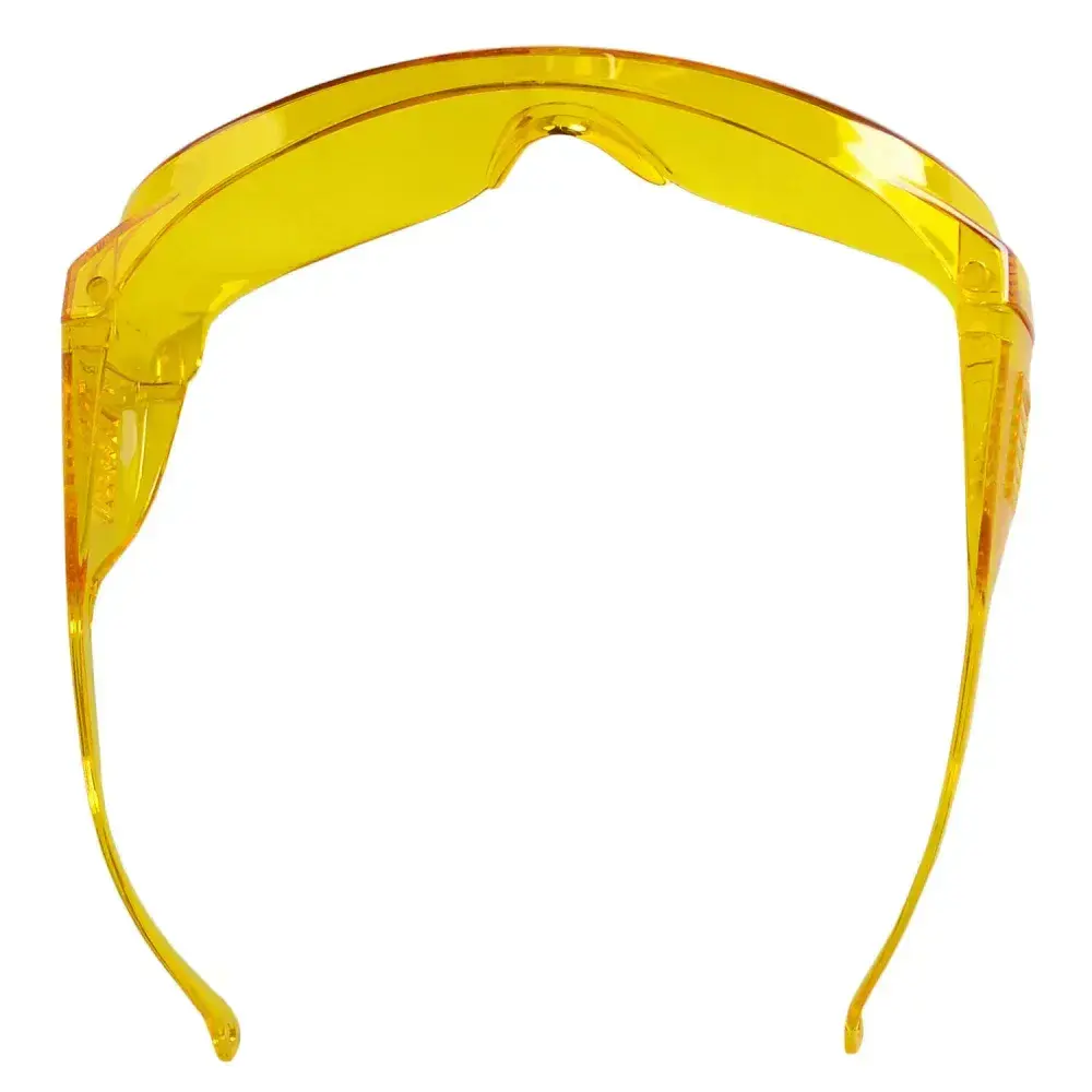 Óculos de segurança amarelo ambar provision Carbografite — fotografia 10
