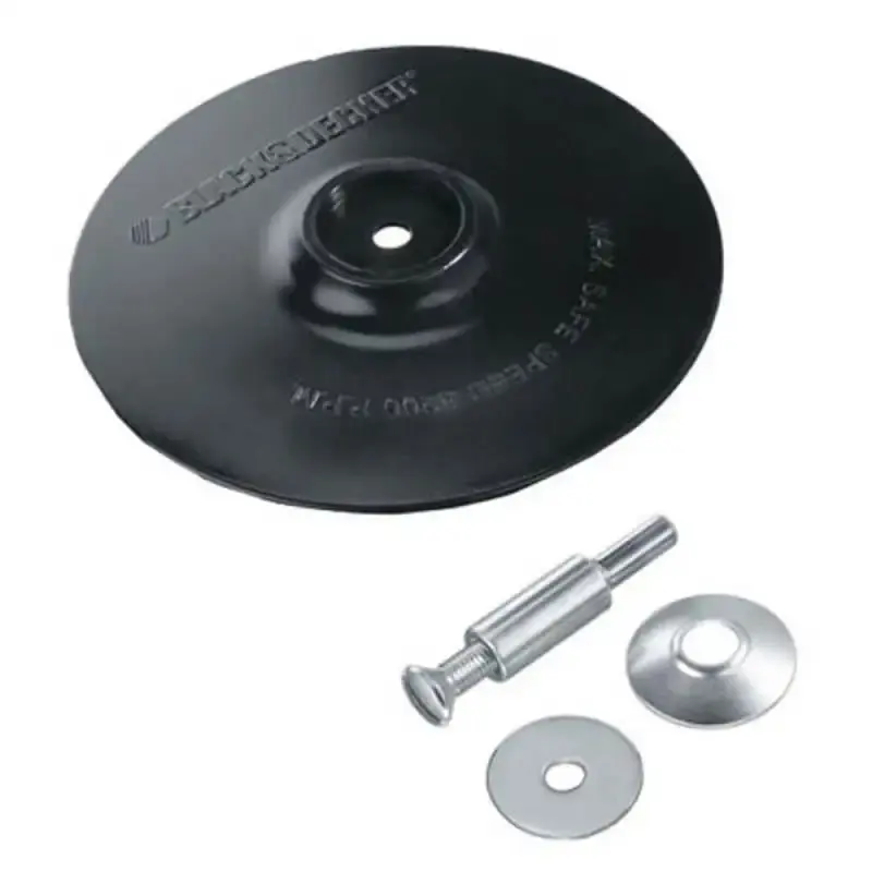 Disco de borracha 5 POL com adaptador metálico U1302 black+decker