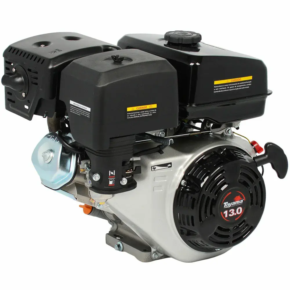 Motor a gasolina 13HP 4T refrigerado a ar Toyama