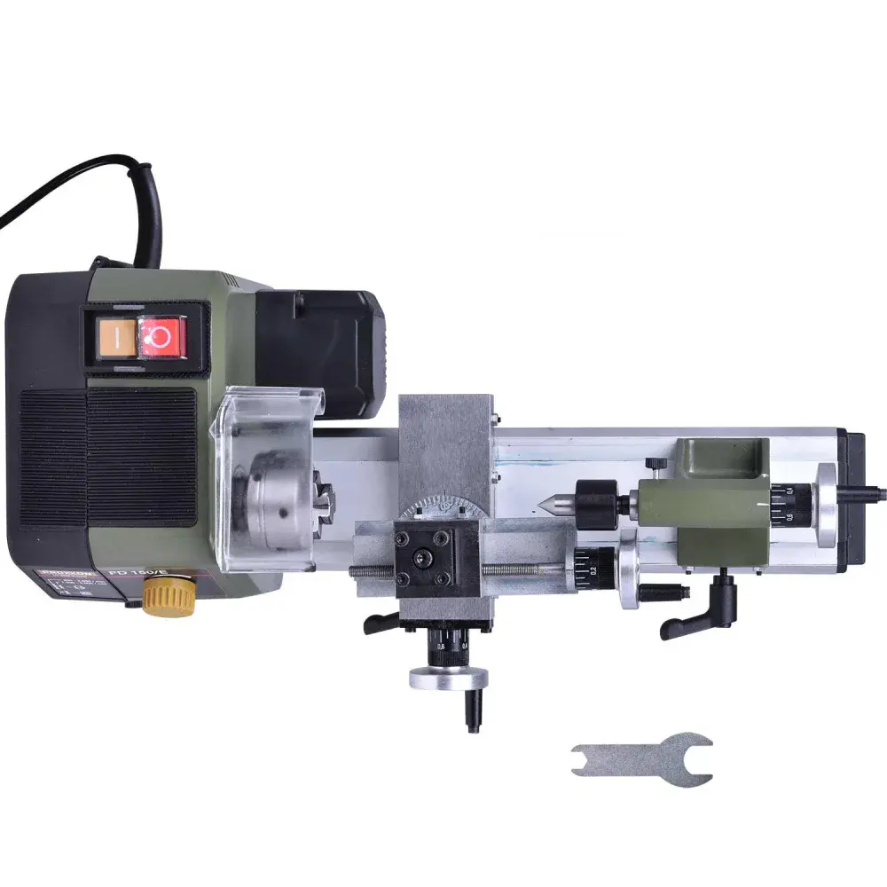Torno mecânico de precisão fd 150/E 100W 220V Proxxon — fotografia 3