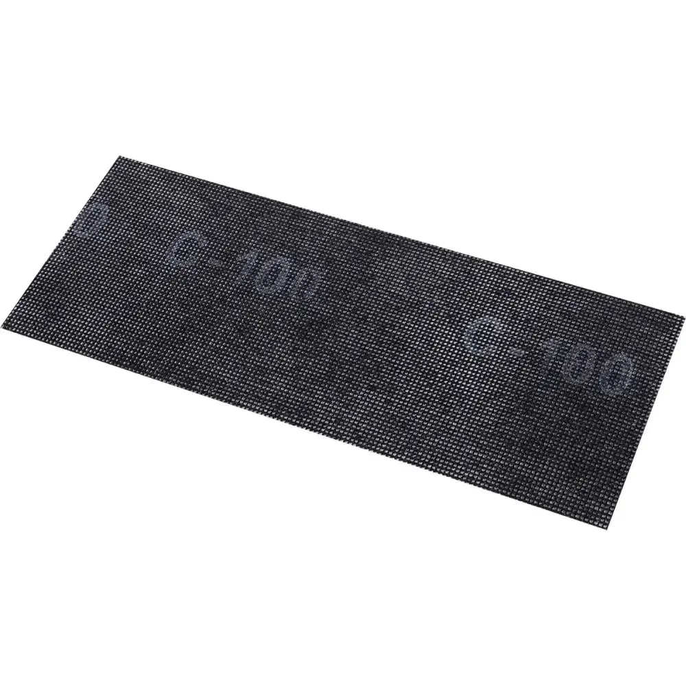 Lixa de tela abrasiva 115MM x 280MM grão 100 5 peç Worker — fotografia 3