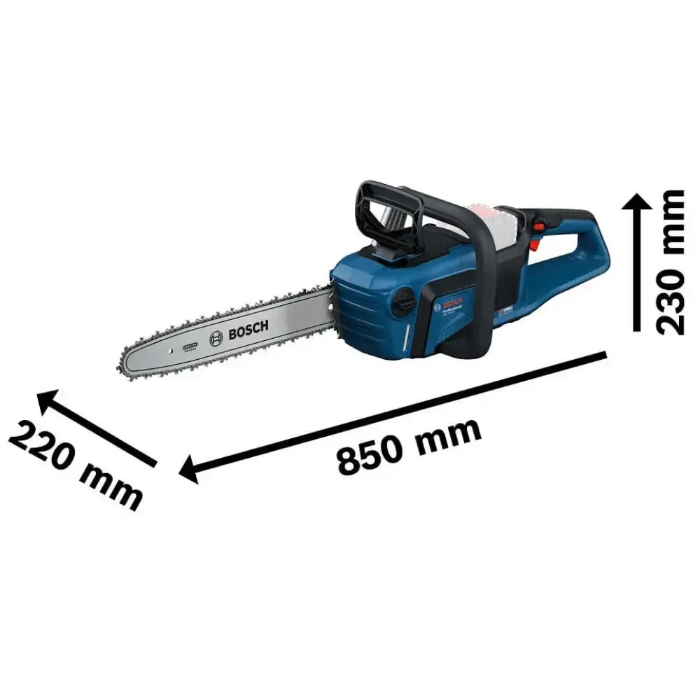 Motosserra a bateria GKE 18V-40 SB Bosch — fotografia 6
