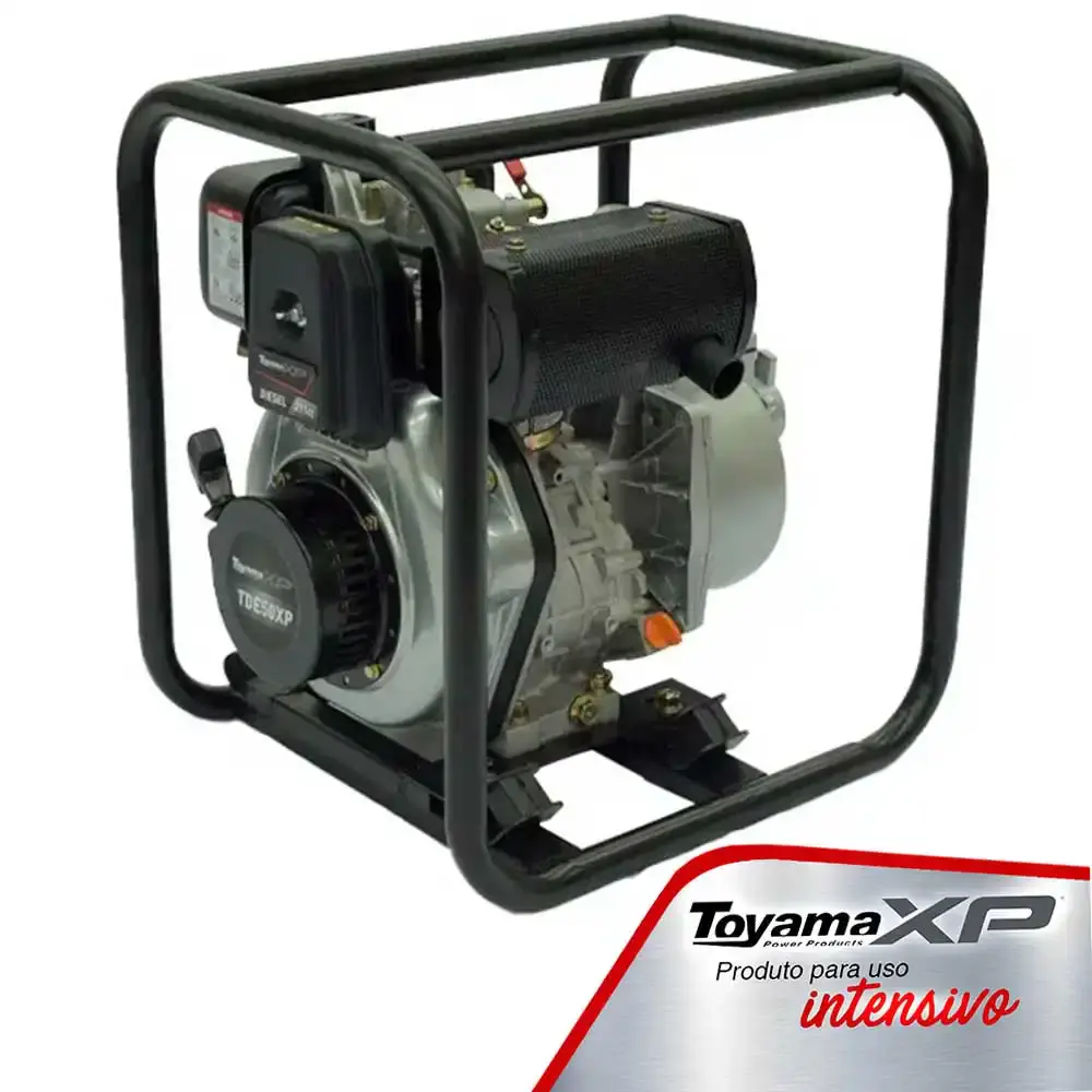 Bomba Diesel 2 x 2 Pol 5,0HP Auto Escorvante TDWP50SXP 116-043 TOYAMA — fotografia 2