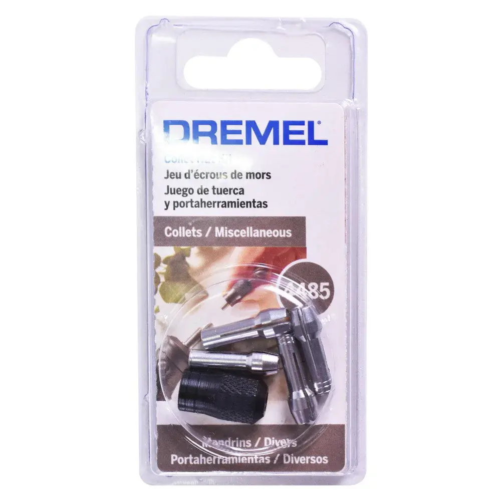 Jogo de pinç e mandril para micro retífica 4485 Dremel — fotografia 5