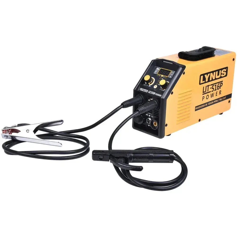 Inversor de solda multi-processos LIT-516P power 220V Lynus — fotografia 10