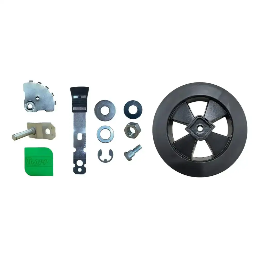 Kit 4 unidades de roda completa para roçadeira MC50E LF600G original Trapp — fotografia 7