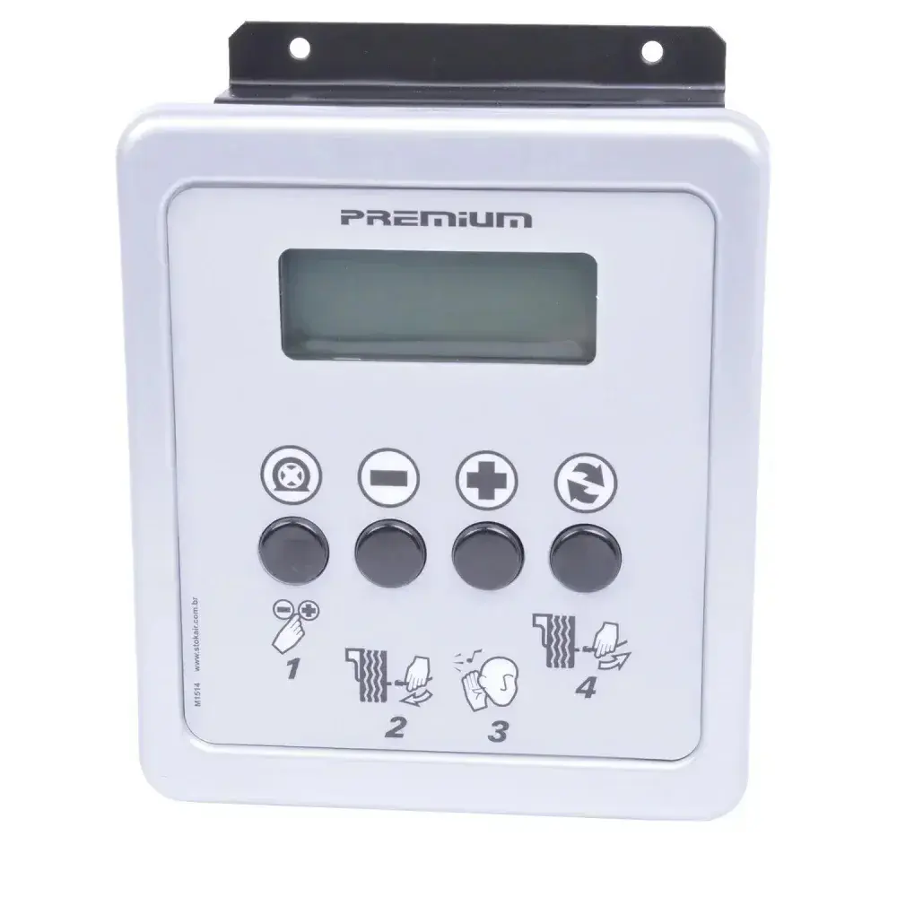 Calibrador de pneus digital com mangueira 8M 220V stok air — fotografia 7