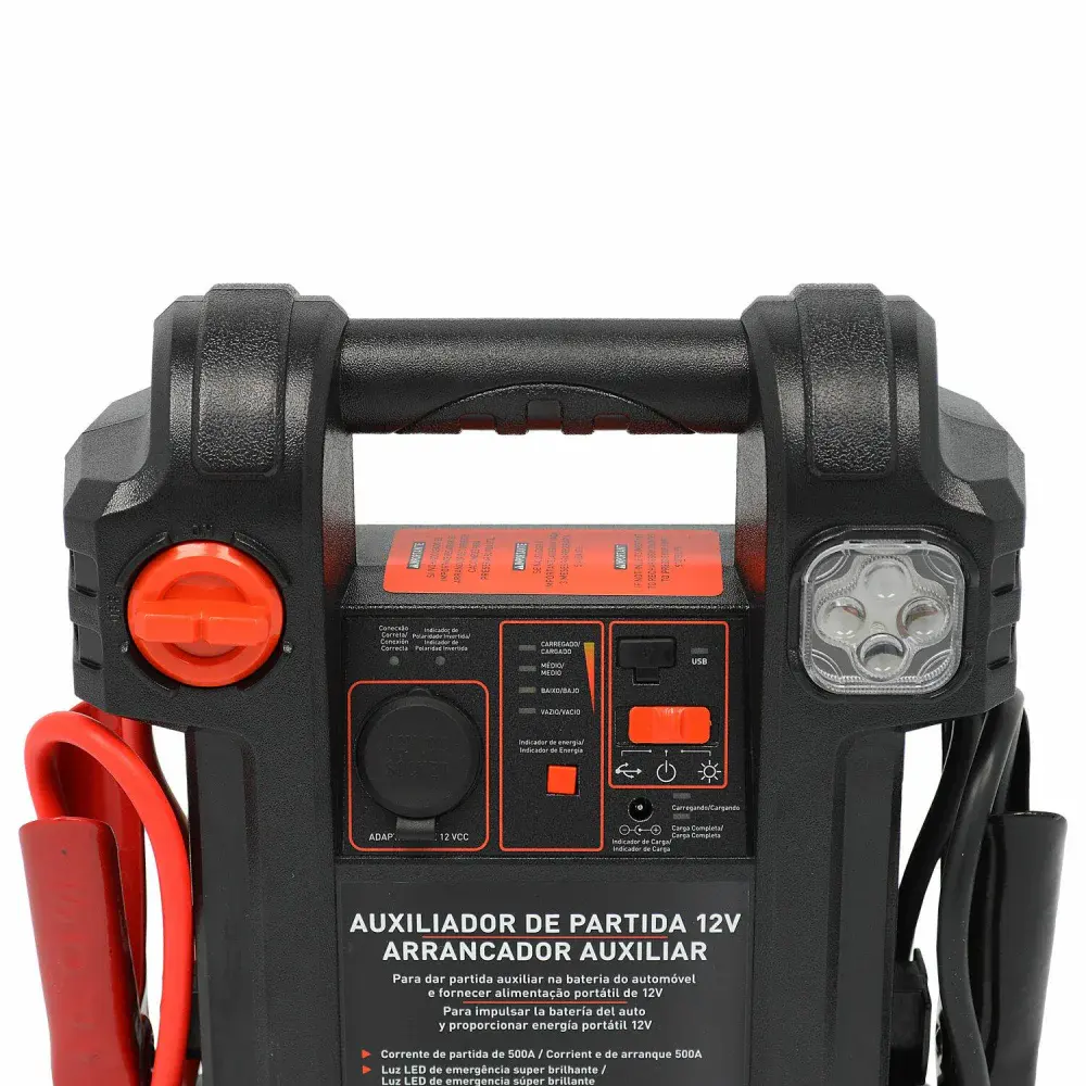 Auxiliar de partida JS500S 500A 12V bivolt blackdecker Black & Decker — fotografia 4