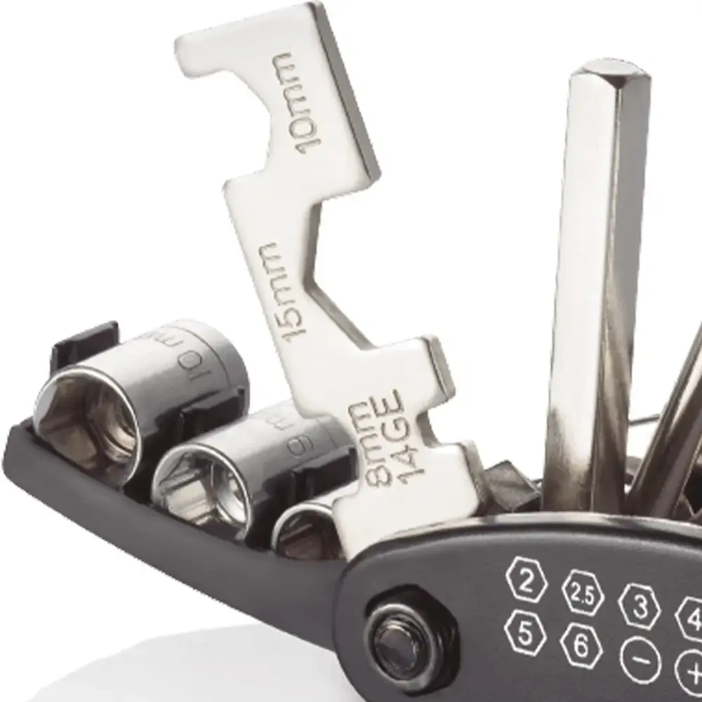 Kit de ferramentas multiuso para bicicleta 15 funções BI032 atrio Multilaser — fotografia 4