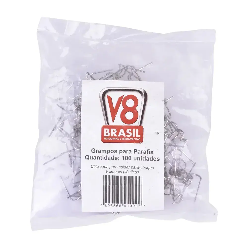 Grampo para soldador de para-choques 100 peç V8 brasil — fotografia 6