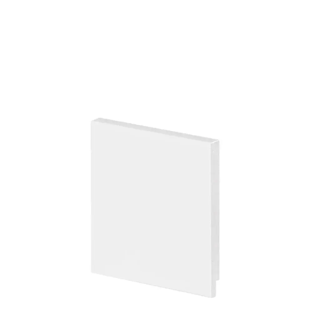 Rodapé liso 2,40M 120X13MM branco Arquitech