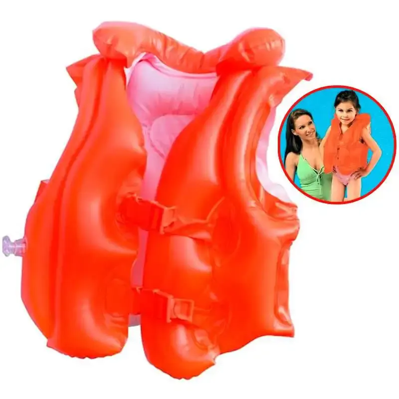 Colete Inflável Infantil Salva Vidas até 30 KG Deluxe 58671 INTEX
