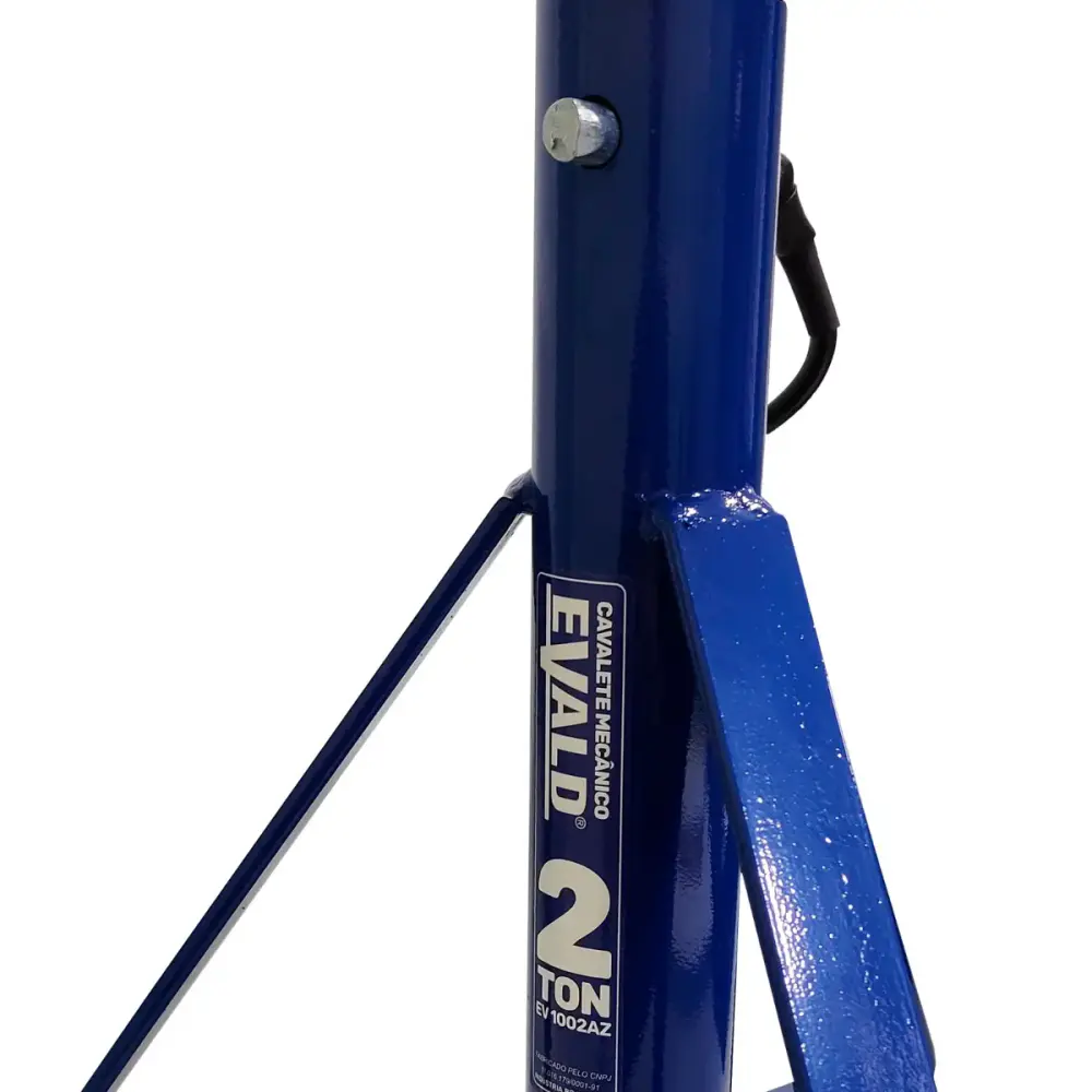 Cavalete mecânico automotivo 2 TON kit 2 peças EV1002AZ Evald — fotografia 6