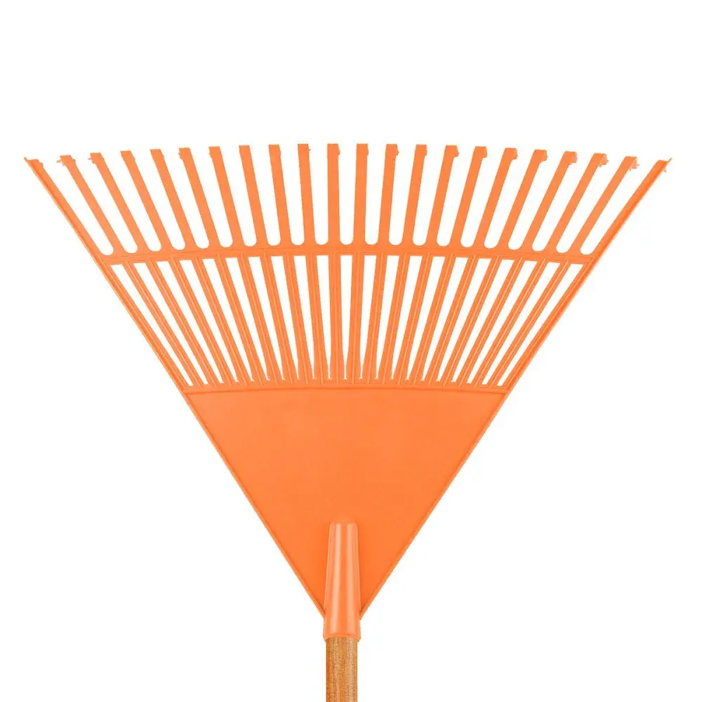 Vassoura plástica para jardim 22 dentes max ferramentas MAX Metalurgica