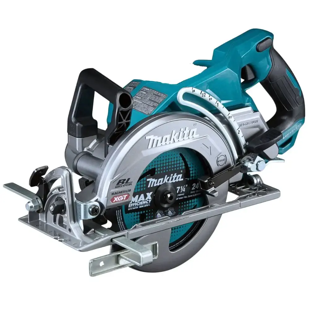 Serra circular 7.1/4 POL 40V com disco RS001GZ sem bateria e carregador Makita