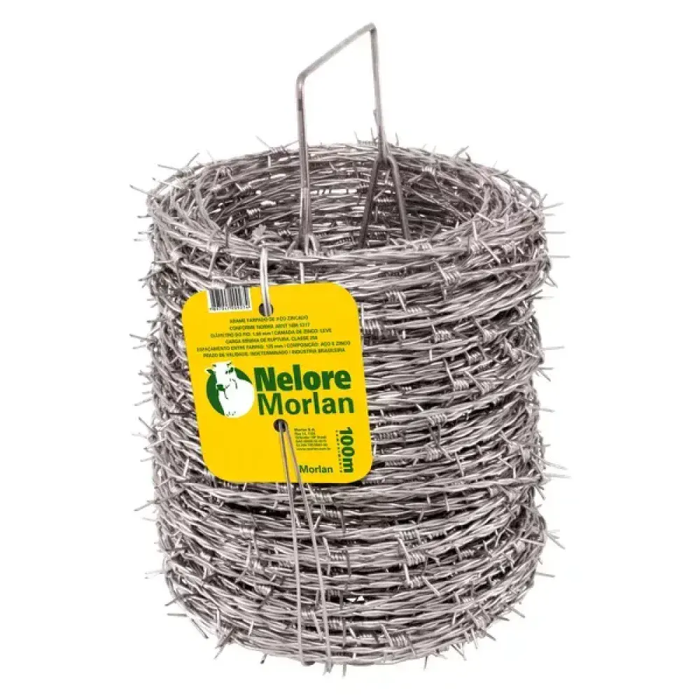 Telas, cercas e arame farpado