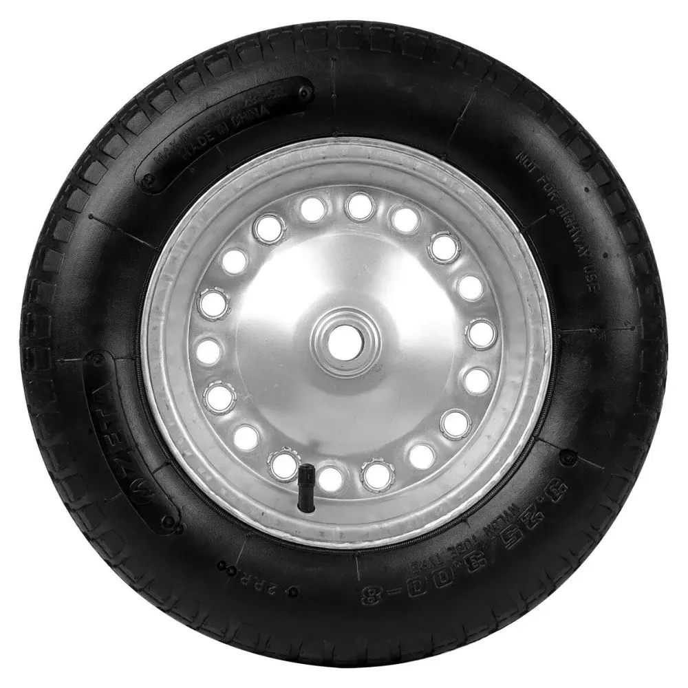 Roda para carrinho de mão worker modelo eixo 3/4 com pneu e câmara Maestro