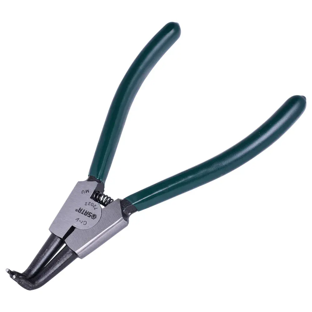 Alicate trava externo curvo com mola 7 ST72022ST Sata — fotografia 3