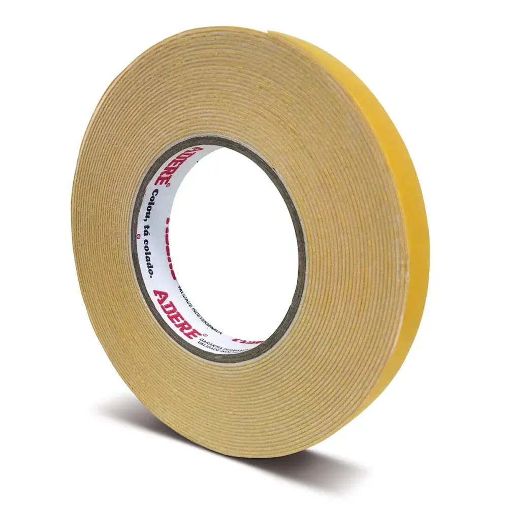Fita adesiva dupla face de espuma - fita banana 12MMX10M Adere