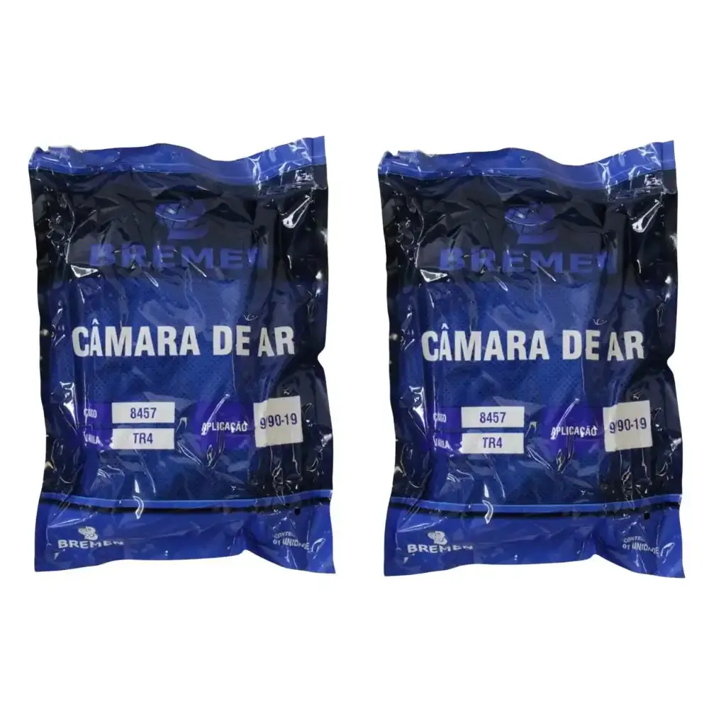 Kit 2 câmaras de ar para pneu aro 21 para moto trilha Bremen — fotografia 3