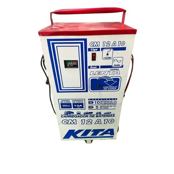 Carregador de baterias 12AH 60V - Kita semi novo
