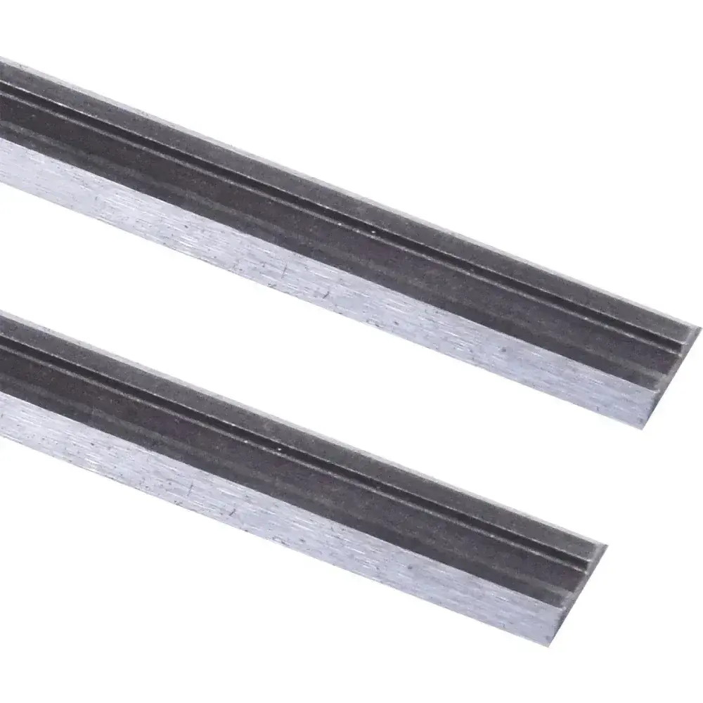 Lâmina para plaina elétrica 82X5,5X1,10MM hcs Worker — fotografia 10