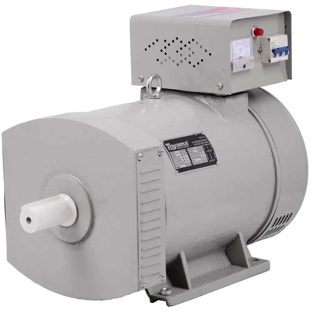 Alternador energia 21.6KVA TA20.0CT2 Toyama 127/220V trifásico — fotografia de referência