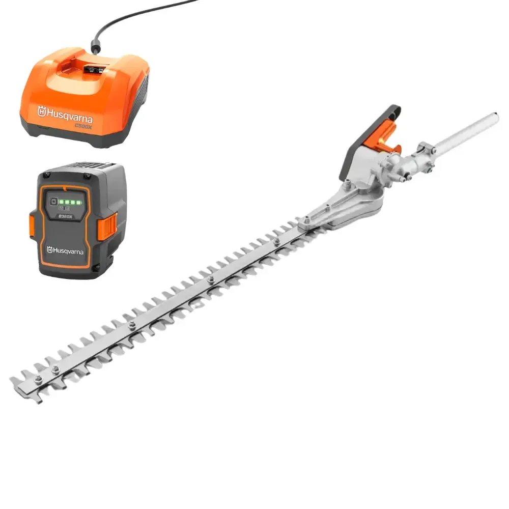 Podador de cerca viva HA322 com bateria 40-B360X 36V 10AH e carregador Husqvarna