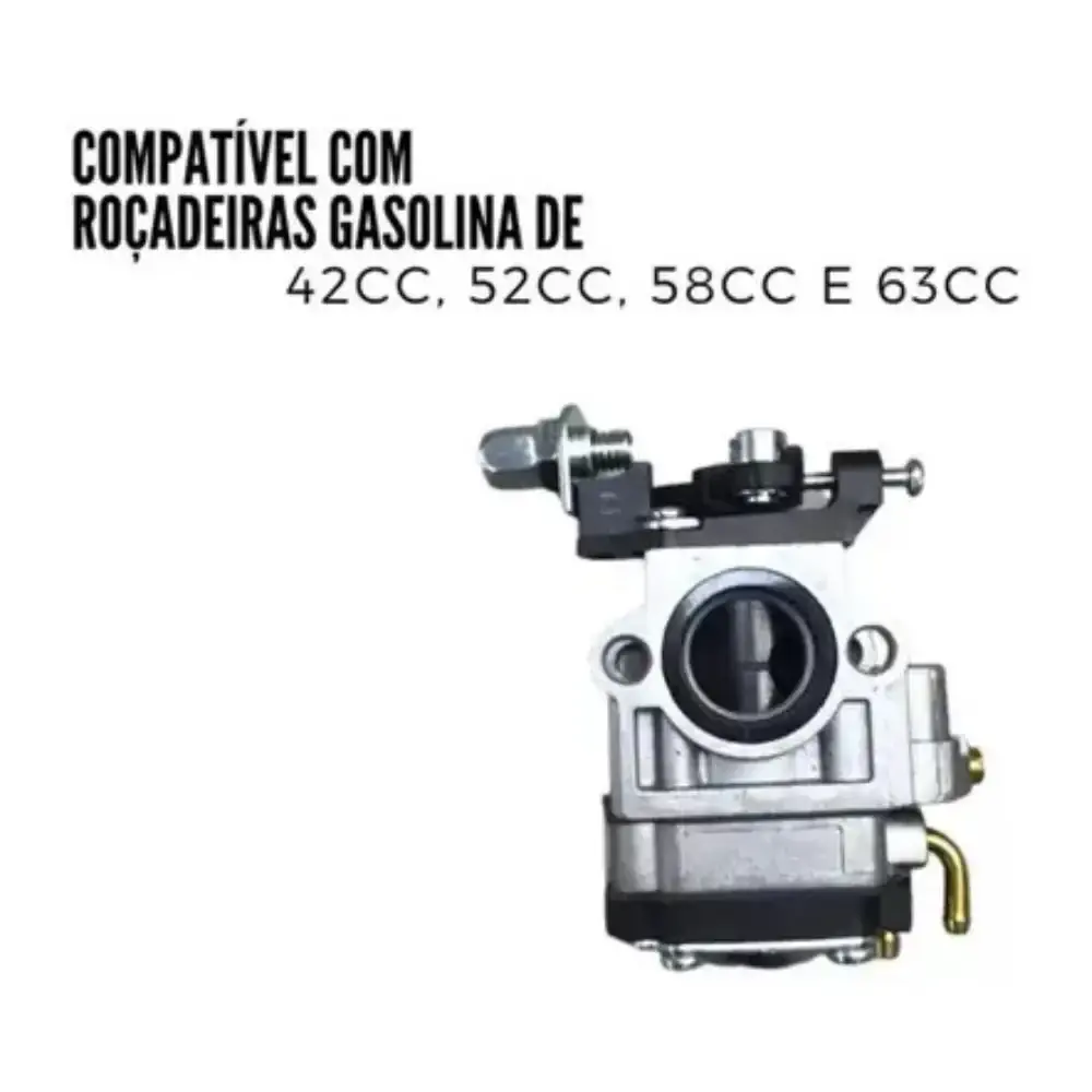 Carburador para roçadeira 42CC, 53CC, 58CC e 63CC Evald — fotografia 3