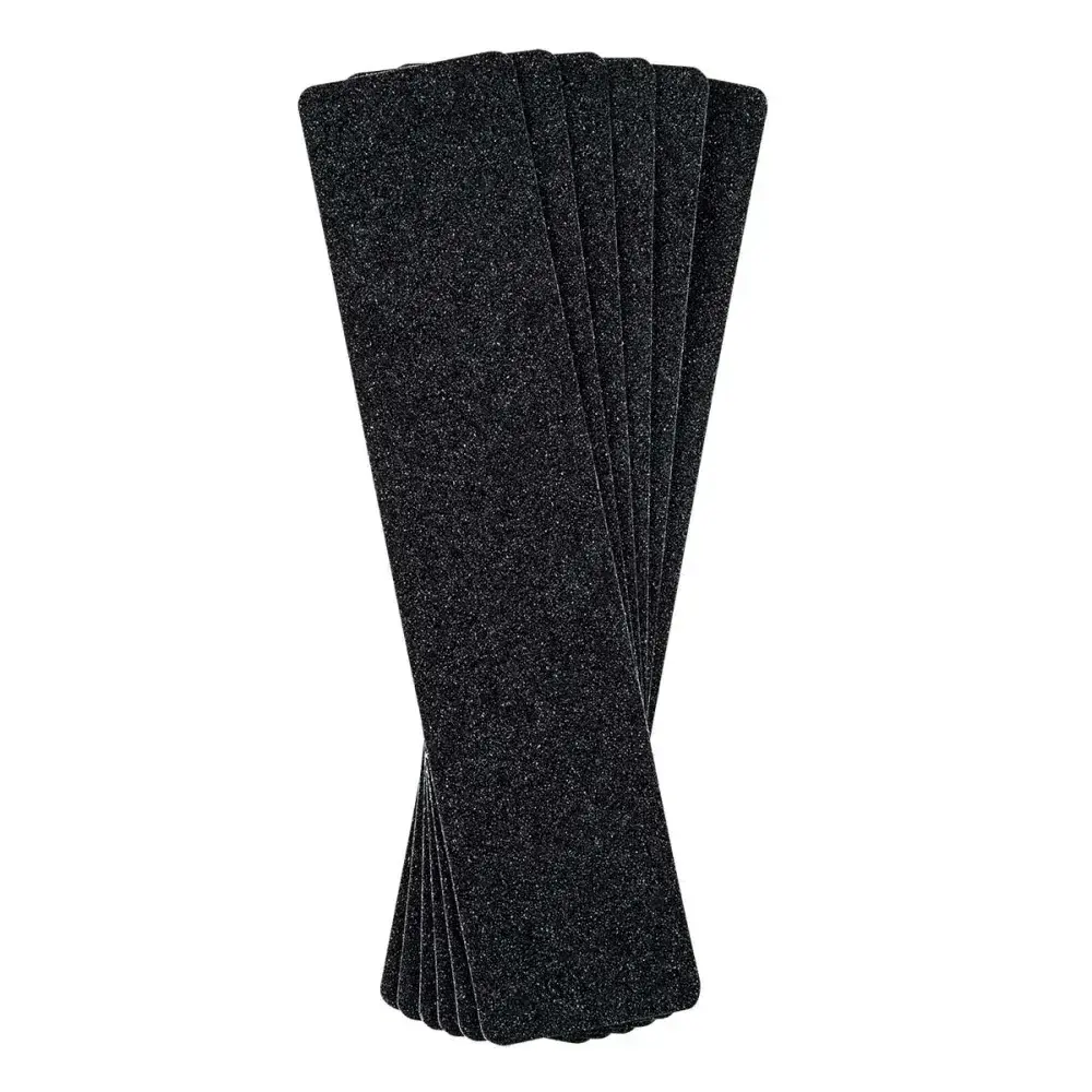 Fitas antiderrapante 50MM x 220MM preta 6 peç Worker — fotografia 8