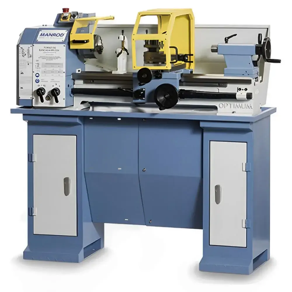 Torno mecânico de bancada profissional MR-334 700 MM 220V Manrod
