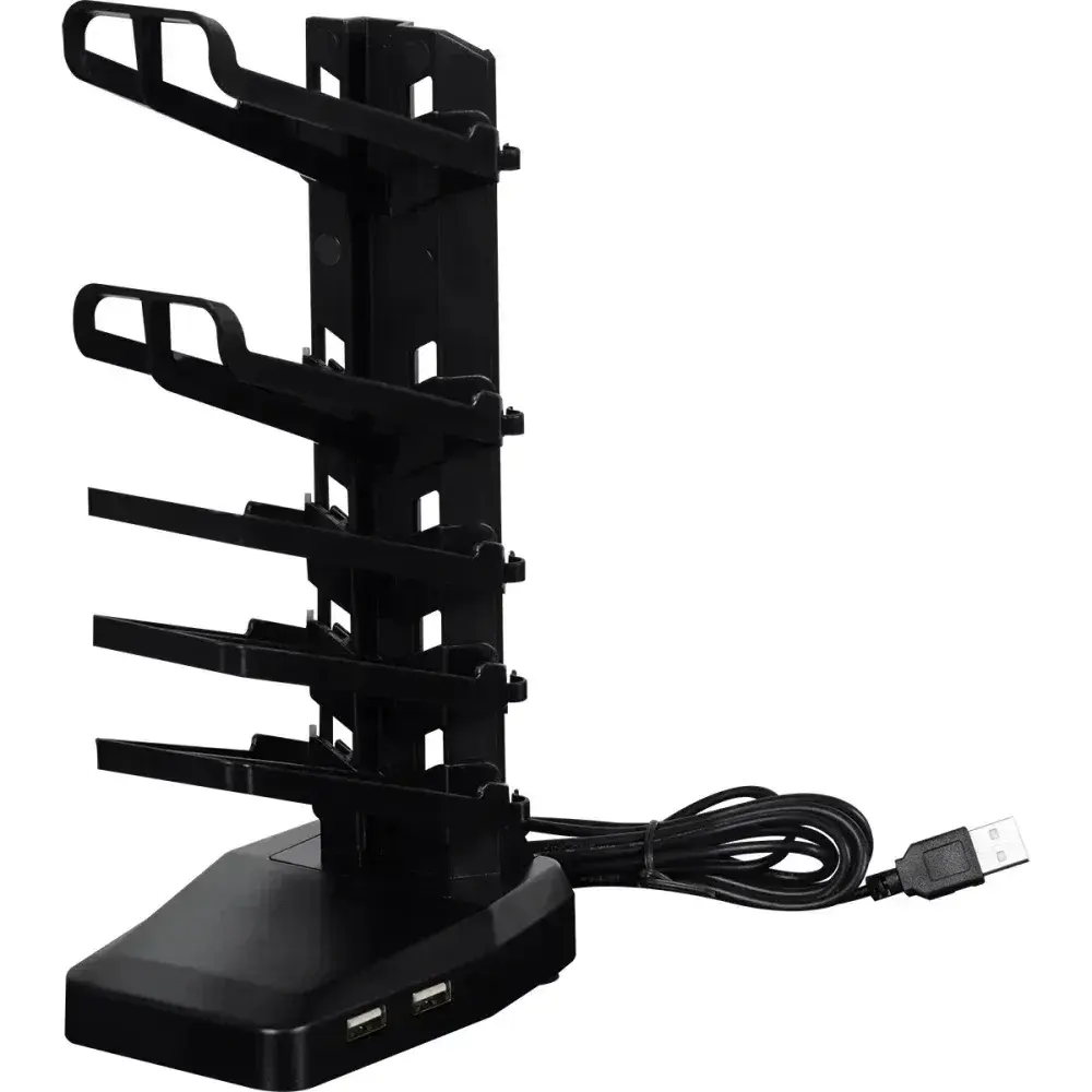 Mesa gamer modelo l 80X30CM com suporte de acessórios Kala — fotografia 7