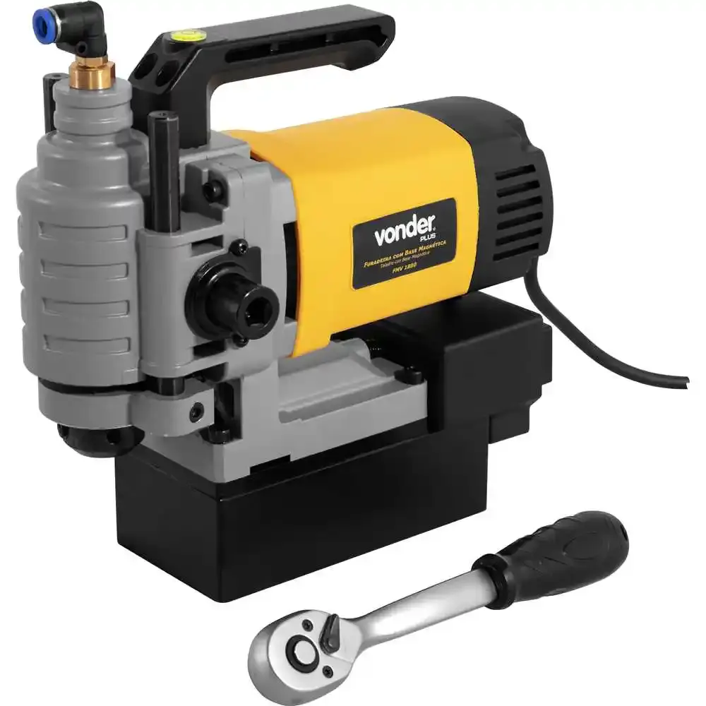 Furadeira com base magnética FMV1880 vonder 220 V Vonder Cross