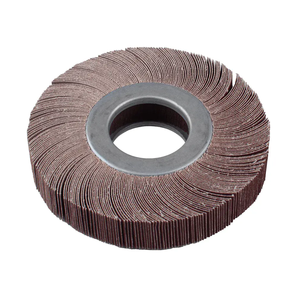 Roda de lixa G80 furo 46 150X50MM da Worker — fotografia de referência