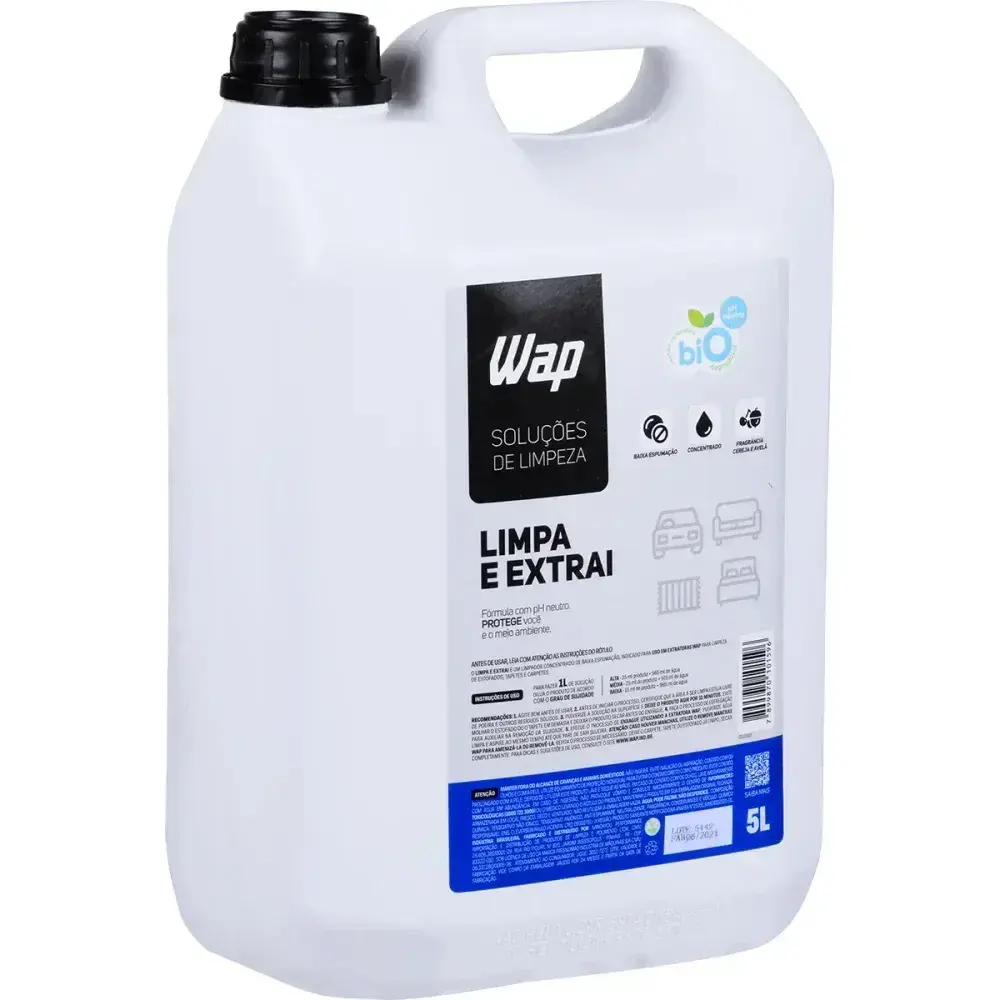 Detergente para extratora limpa e extrai 5L Wap — fotografia 5
